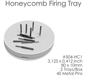 Honeycomb Firing Tray with Pins